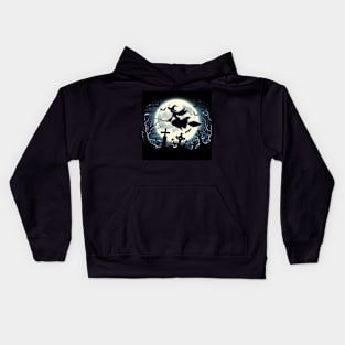 Witch of Halloween #2 Kids Hoodie